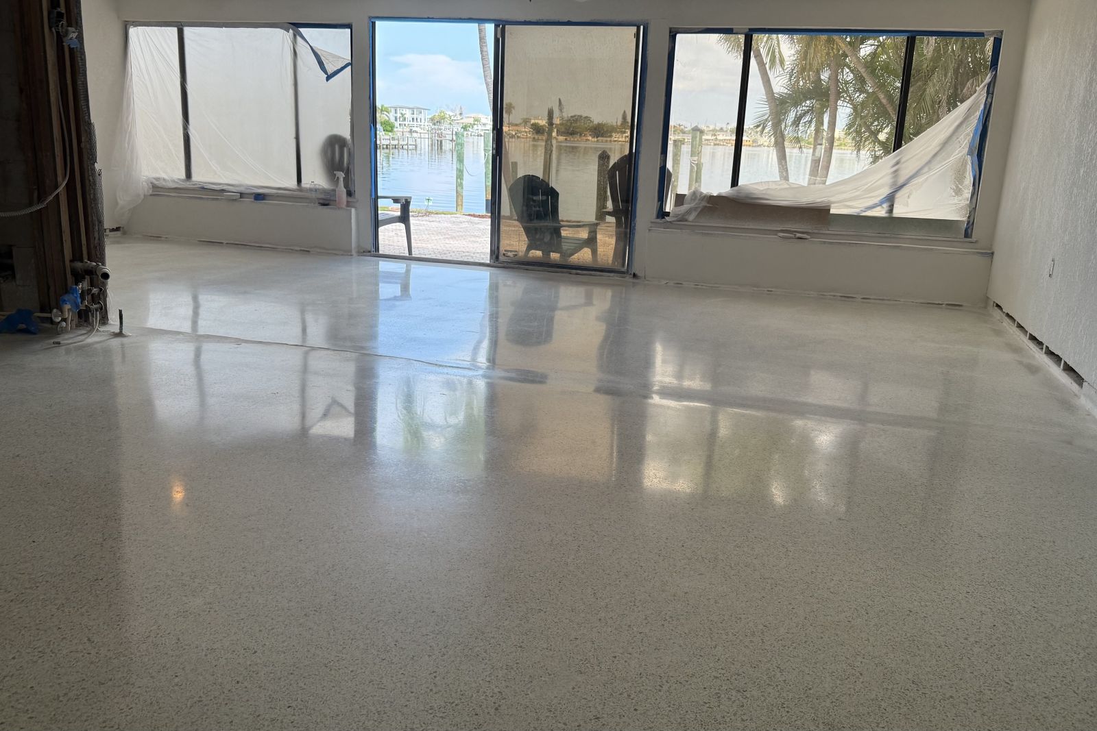 After Terrazzo Restoration St Pete Beach Fl