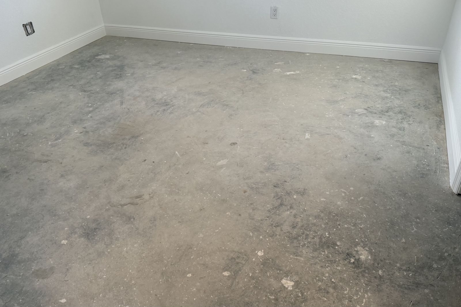 Concrete Floor Before Grinding Tampa Fl