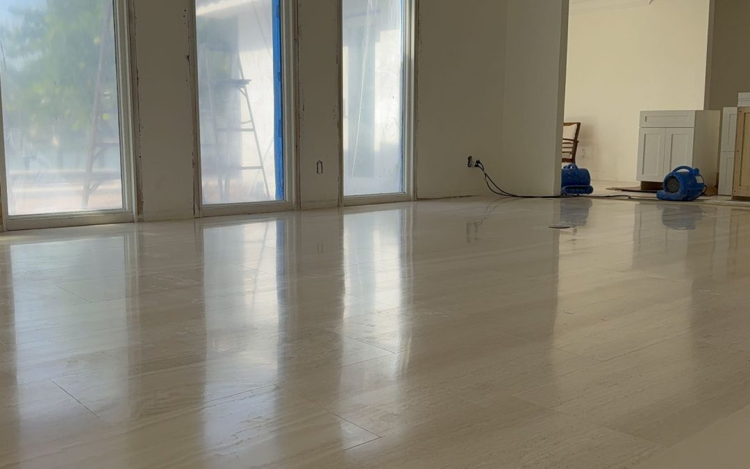 Limestone Floor Polishing in St Pete After