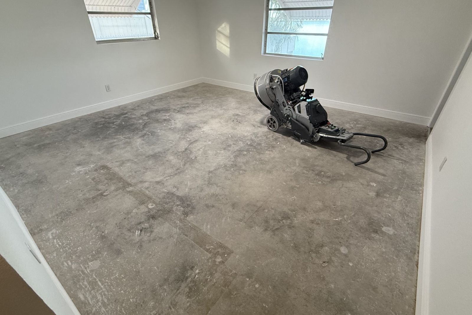 Residential Concrete Floor Damage Tampa Fl