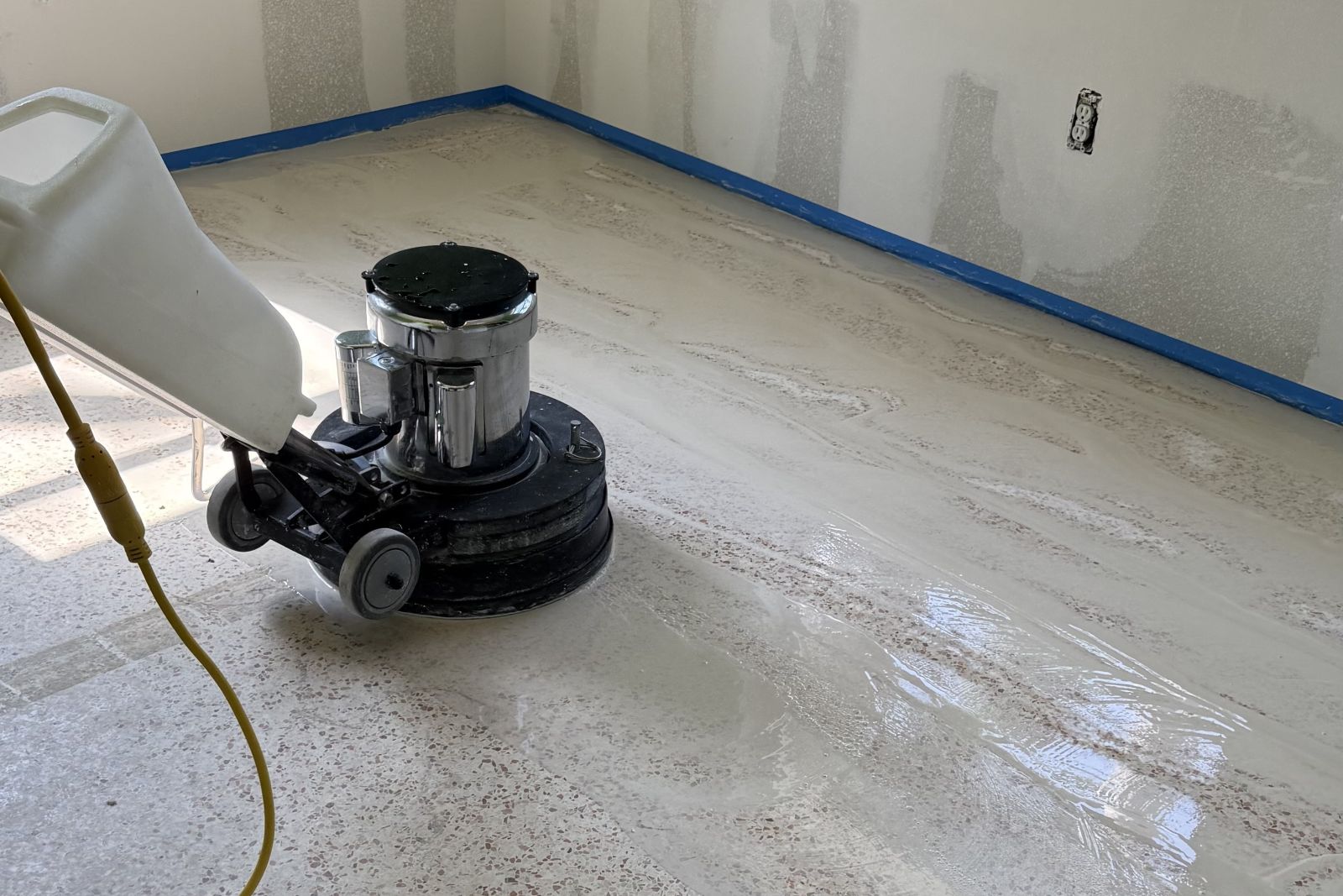 Terrazzo Floor Polishing Restoration Equipment Tampa