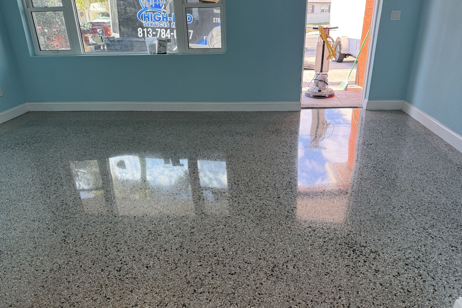 Terrazzo High Shine After