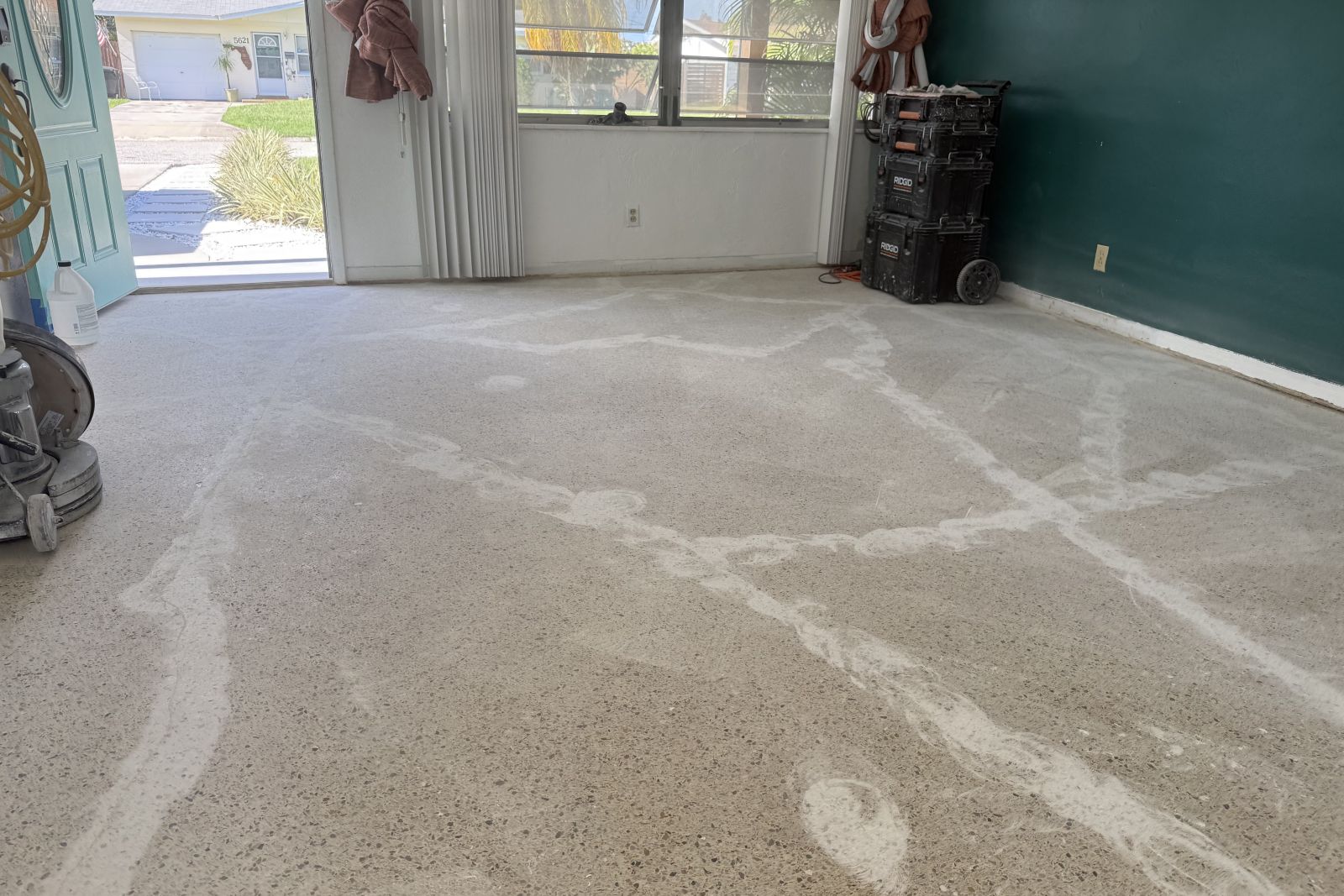 Terrazzo Multiple Cracks Repair St Pete