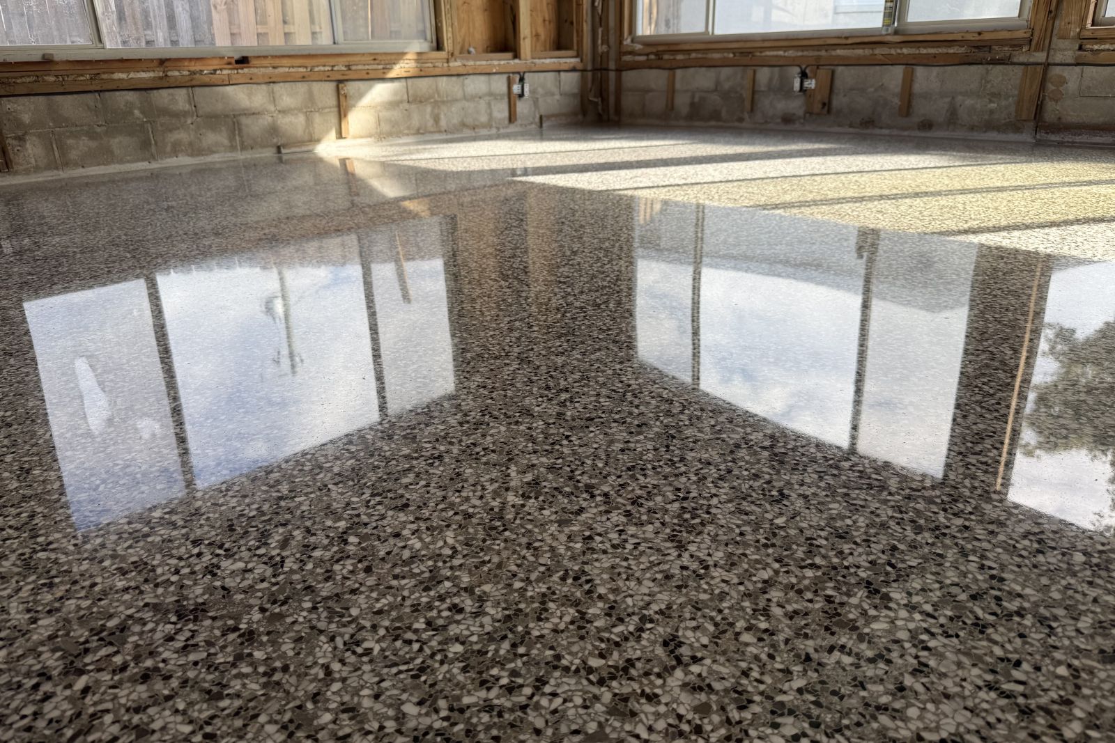 • Terrazzo Polished Aggregate Detail Brandon Jpg