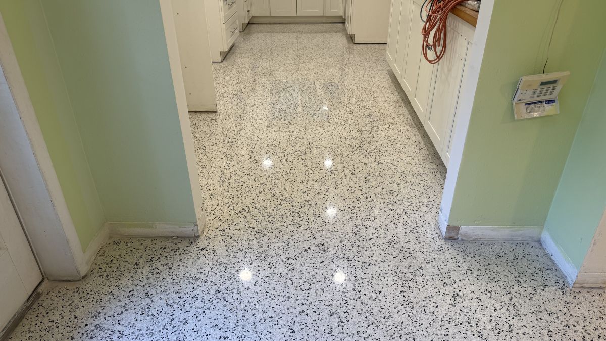 Terrazzo Kitchen Repair Shine